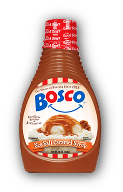 Bosco Sea Salt Caramel Syrup